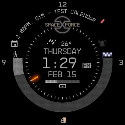 Chrono LPV8 - Space Force