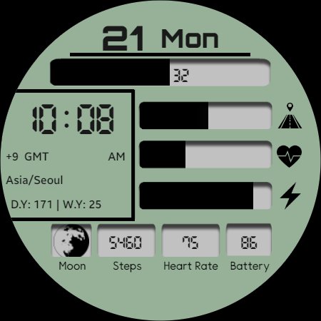 Digital Military LX52 - Army