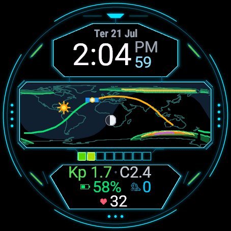 AstroDeck Space — Live ISS & Aurora Map